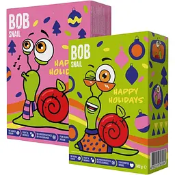 Набір Bob Snail Різдвяний бокс з іграшкою та наліпками 140 г