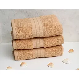 Рушник Tag Tekstil 50x90 Polosa колір: бежевий