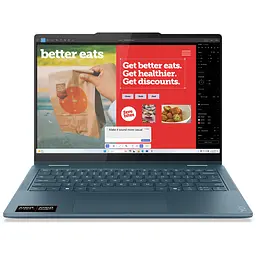 Ноутбук Lenovo Yoga 7 2-in-1 14AKP10 AI 5 340 la 48GHz, сенсорний, 16GB LPDDR5x, 512GB - мініатюра 6