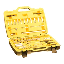 Набір інструментів Stanley FatMax Maxi-Drive торцевих 1/4", 1/2", 81 шт., кейс (FMMT82826-1)