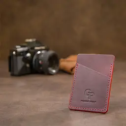 Шкіряний картхолдер GRANDE PELLE 6,5х9,5 см acs0025925 - мініатюра 6