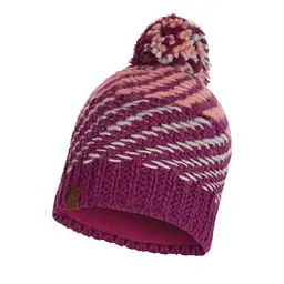 Шапка Buff Knitted & Polar Hat Nella purple raspebrry Фіолетовий
