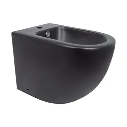 Біде підлогове Qtap Robin 565x360x405 Black matt QT13442141CMB, Чорний матовий
