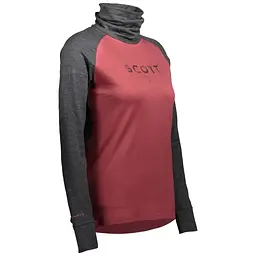 Термокофта Scott W Defined Neck Merino Dark Grey/Red S (1081-283805.7051.006) - мініатюра 3