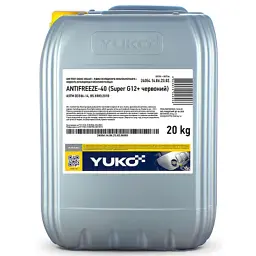Антифриз Yuko -40 Super G12+ червоний 20л (4820070248968)