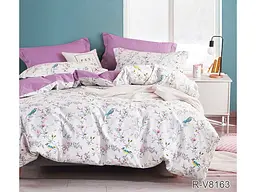 Комплект постільної білизни з компаньйоном (R-V8163) Сімейний TAG tekstil pbe0036860 - мініатюра 2