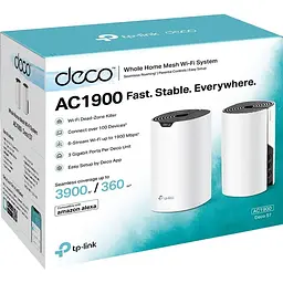 Точка доступу TP-Link Wi-Fi DECO-S7-2-PACK (DECO-S7-2-PACK) - мініатюра 5