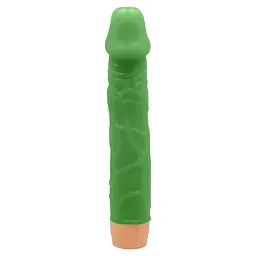 Вібратор - Barbara Bill Vibrator 8,8" Green - мініатюра 5