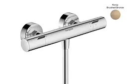 Термостат для душу Hansgrohe Ecostat Fine brushed bronze 13324140