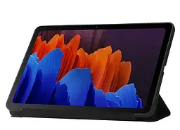 Чохол-книжка DK для Samsung Galaxy Tab A9+ (X210 / X215 / X216) екошкіра/силікон Smart Case black - мініатюра 3