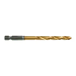 Свердло по металу RedHEX SHOCKWAVE HSS-TiN MILWAUKEE, діаметр 6,0х105х63мм - мініатюра 2