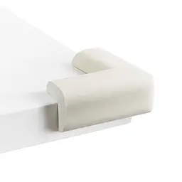 Накладки на кути MBM Kids 2 шт м'які білі (BS-01 WHITE) - мініатюра 4