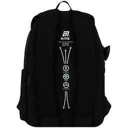 Рюкзак для старшої школи Kite Education teens 949M Danger Чорний (K26-949M-1) - мініатюра 7