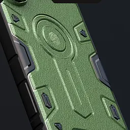 TPU+PC чохол Nillkin CamShield Armor Prop для Samsung Galaxy S25 Ultra Dark Green - мініатюра 5