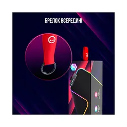 Килимок для мишки Lorgar Steller 919 RGB USB Black (LRG-GMP919) - мініатюра 11