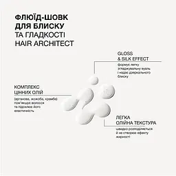 Флюїд-шовк для блиску та гладкості волосся Hair Architect Triology. - мініатюра 2