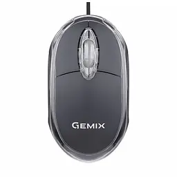 Мишка Gemix GM105 USB black (GM105Bk)
