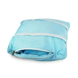 Подушка Supretto Go-Go Pillow 27х27 см блакитна (4436) - мініатюра 5