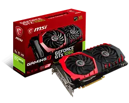 Відеокарта GeForce GTX 1060 6GB MSI Gaming X (GTX 1060 GAMING X 6G) Б/В