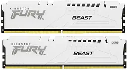 Модуль пам'яті Kingston Fury DDR5 32GB (2x16) 5600MHz Beast White EXPO (KF556C36BWEK2-32)