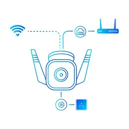 Камера відеоспостереження TP-Link TC65 - мініатюра 3