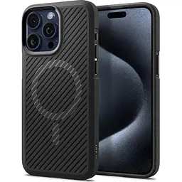 Оригінальний протиударний чохол Spigen Core Armor MagSafe (MagFit) для Iphone 15 Pro Max (6.7") Black ACS06442