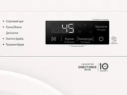 Пральна машина LG фронтальна 7 кг A+++ білий - мініатюра 9