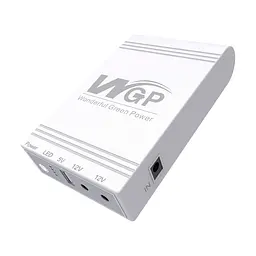 Джерело безперебійного живлення Mini UPS WGP UPS103C 16000mAh 5V/12V/12V, Li-ion 4*4Ah, для роутера та оптичного терміналу (42-00248) - мініатюра 2