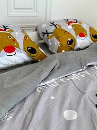 Постільна білизна двоспальне Dushka Home Сатин Плюш 21352 180х215 см - мініатюра 3