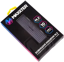 Зовнішня кишеня Maxxter EHDE-2280D-01, чорний (EHDE-2280D-01) - мініатюра 4