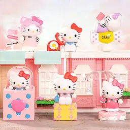 Механічна іграшка-сюрприз Pop Top Hello Kitty Милий сигнал (24MDL-002) - мініатюра 4