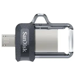 Флеш-накопичувач Sandisk USB 3.0 Ultra Dual Drive OTG M3.0 256Gb (150Mb/s) (SDDD3-256G-G46) - мініатюра 3