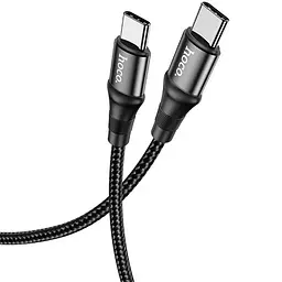 Cable Hoco X50 Exquisito Type-C to Type-C (100W) Black 2m - мініатюра 2