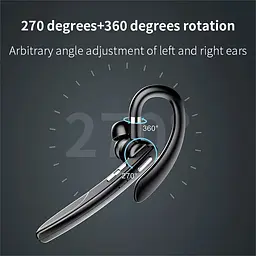 Бездротова Bluetooth гарнітура K29 з індикатором заряду, мікрофоном і шумозаглушенням (Бізнес Гарнітура) - мініатюра 7