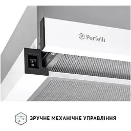 Витяжка Perfelli TL 602 WH LED - мініатюра 4