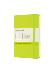 Записник Moleskine Classic кишеньковий, Нелінований Лимонний Зелений (QP012C2)