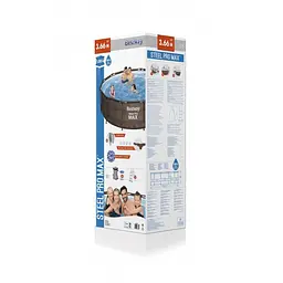 Каркасний басейн Bestway 56709, розмір 366 x 100 см з фільтрувальним насосом і драбиною - мініатюра 3