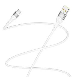 Кабель для заряджання та обміну даними Yoki YK-EX11 EXTRA Series USB/Type C 60W 3A/20V 1.2 m White - мініатюра 3