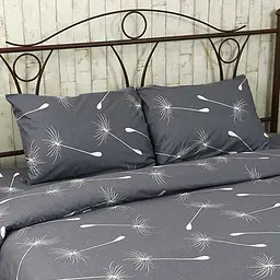 Наволочка Руно Fly Grey, бязь набивна, 70х70 см, комбінований (38.114Б_Fly grey) - мініатюра 3