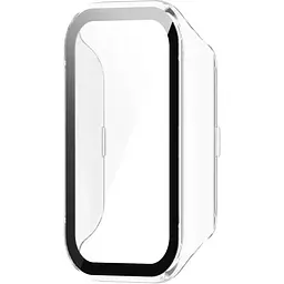 Чохол-накладка DK для Xiaomi Redmi Smart Band 2 Пластик Gloss Glass Full Cover (015558) (clear)