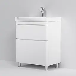 Тумба підлогова AM.PM Like 65 см з умивальником (M80-FSX0652-WC0652-38) - мініатюра 4