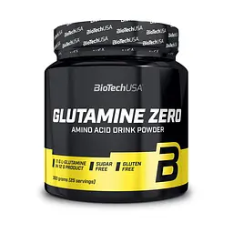 Амінокислота BioTech Glutamine Zero, 300 грам - Персиковий чай