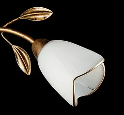 Люстра стельова Splendid Ray L88497/6, 6 ламп, E14, бронза та білий, сучасний стиль - мініатюра 3