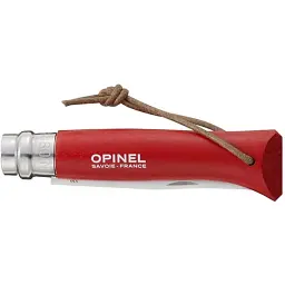 Ніж Opinel №8 "Adventurer" VRI Inox червоний - мініатюра 2