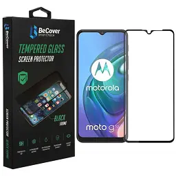Скло захисне BeCover Motorola Moto G20 Black (706453) - мініатюра 2