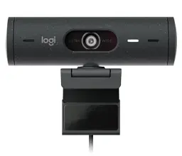 Веб-камера Logitech Brio 505, Graphite, 1920x1080 / 30 fps, автофокусування, два мікрофони з шумозаглушенням, RightLight 4, USB Type-C, 1.5 м (960-001459) - мініатюра 2