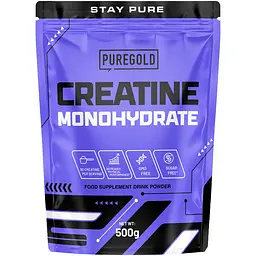 Креатин 100% Pure Gold Creatine Monohydrate 500 г без ароматизаторів
