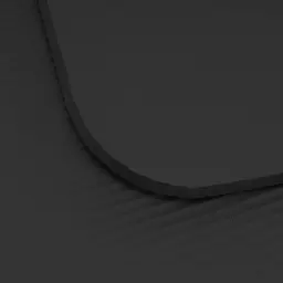 Килимок спортивний Actiget NBR 183 x 61 x 1 cм для йоги та фітнесу ACT0020 Black - мініатюра 7