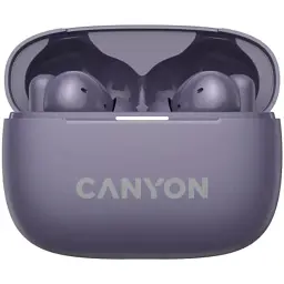 Навушники Canyon TWS-10 OnGo ANC ENC Purple (CNS-TWS10PL) - мініатюра 2