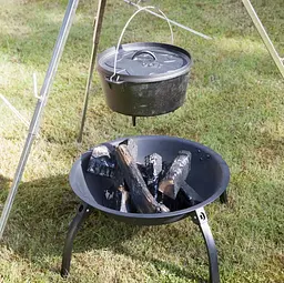 Гриль вугільний Bo-Camp Firebowl Harrow Black (8108500) (DAS302130) - мініатюра 8